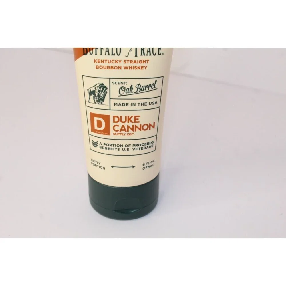 Duke Cannon Big‎ Bourbon Beard Wash 6 oz Oak Barrel Scent New Unused